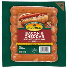 eckrich smoked sausage bacon cheddar