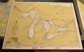 Great Lakes Nautical Chart Nautical Charts Nautical