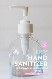diy hand sanitizer only 3 ings