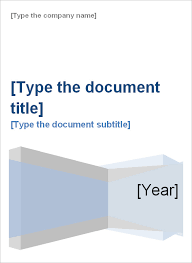 Report Cover Templates 5 Free Word Documents Download Free