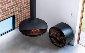 Suspended Or Hanging Fireplaces