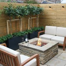 75 small patio with a fire pit ideas