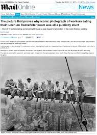 1932 photo of workers on a steel beam