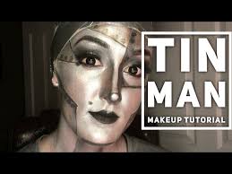 tin man makeup tutorial wizard of oz