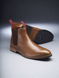 Beckett mens brown contrast stitch chelsea boot. Prestige Chelsea Boots Rubber Sole Tan Samuel Windsor Us