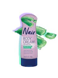 nair aloe water lily scent body