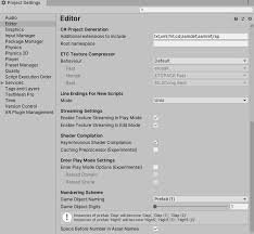 Unity Manual Editor
