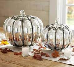Glass Pumpkins For Decoration
