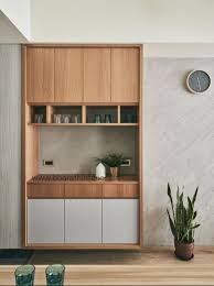 wooden kitchen storage cabinet size