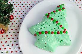Beat at high speed for 5 minutes. Pillsbury Funfetti Christmas Tree Cake Haniela S Recipes Cookie Cake Decorating Tutorials
