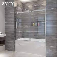 Sally Bathroom Tub 8mm Tempered Glass