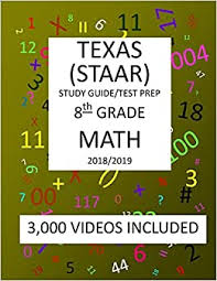 Staar mathematics and reading test forms and answer keys. 8th Grade Math Texas Staar 2019 8th Grade Texas Assessment Academic Readiness Math Test Prep Study Guide Shannon Mark 9781726460095 Amazon Com Books