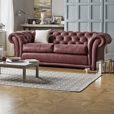 Leather Italian Chesterfield Sofa
