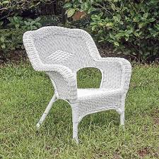 Resin Wicker Patio Chairs Set Of 2