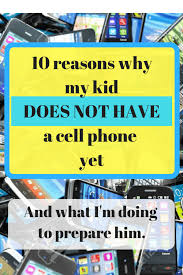 7th grader does not have a cell phone