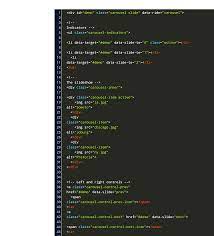 bootstrap carousel html code exle
