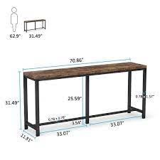 Extra Long Sofa Couch Console Table