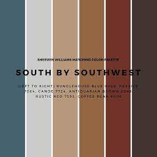 Southwest Colors House Color Palettes