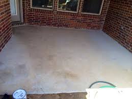 Stained Concrete Patio What Should My