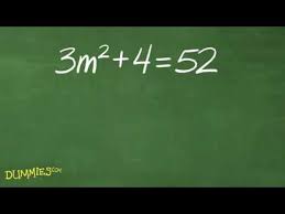 How To Solve Quadratic Equations With