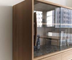 Frameless Glass Door Storage Display