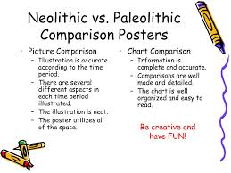 Ppt Neolithic Vs Paleolithic Comparison Posters