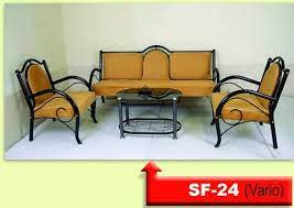 wrought iron sofa set sf24 metal sofa