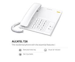 Alcatel T26 Corded Landline Phone With