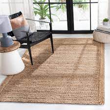 rectangular jute area rug carpet