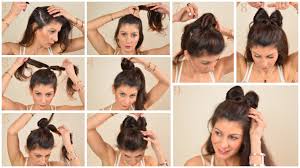 However, today's post is ready to tell you how to do a bow in your hair without using any hairstyle tools. Bow Hairstyle Valentine S Day Hairstyles For Short To Long Hair Chez Rama