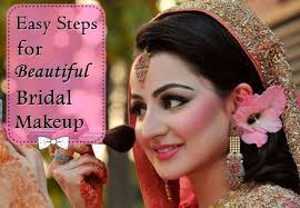 easy steps for beautiful bridal makeup