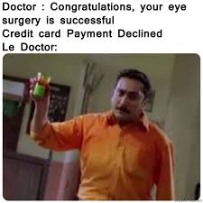 Me, i'm going with the credit option from now on (unless i want cash back). Credit Card Gets Declined Meme