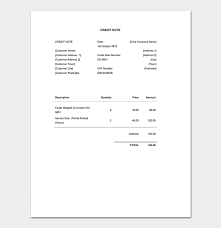 Most credit note in pdf are used when there are damages in the goods and services delivered to the customer. Credit Note Template 17 Samples For Word Excel Pdf Format