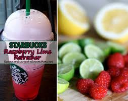 starbucks raspberry lime refresher