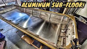 aluminum suloor and pour foam you