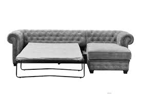 chesterfield corner sofa velour fabric