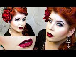 gothic pin up makeup tutorial