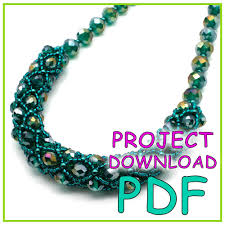 crystal tubular netted necklace pdf