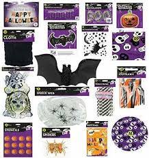 Find outdoor halloween decorations & ideas that will transform your home to the haunted house that will have everyone screaming in delight! Clearance Sale Halloween 17 Piece Decorations And Party Accessories Bundle