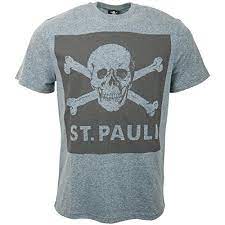 Size of this png preview of this svg file: Fc St Pauli Skull Men S T Shirt Blue Screen Buy Online In Andorra At Andorra Desertcart Com Productid 134359503