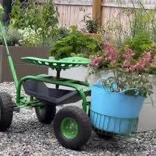 Garden Scooter Rolling Garden Seat