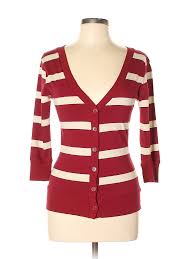 Details About Zenana Outfitters Women Red Cardigan Lg