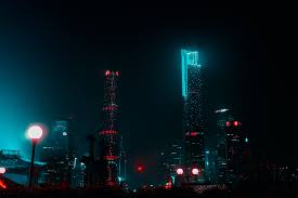 New york city skyscrapers by night. Night City 4k Wallpaper