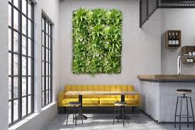 Green Wall Planter Grid And Tray Green