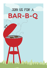 Bbq Cookout Free Printable Bbq Party Invitation Template