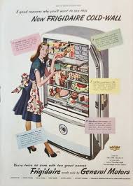 1947 frigidaire refrigerator made by