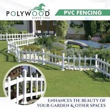 Pvc Decorative Fence For Fencing