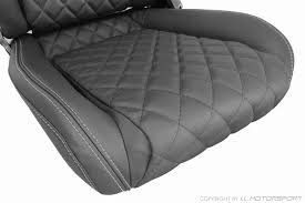 Leather Seat Covers Set Of Two Black