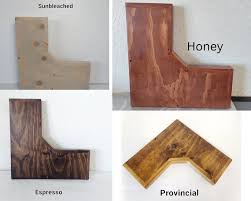 Deep Rustic Wooden Corner Shelves