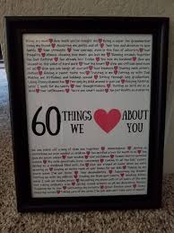 60th birthday gift for grandmother